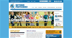 Desktop Screenshot of beyondpesticides.org